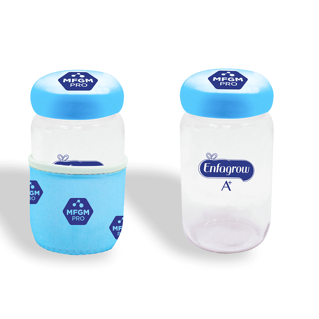 Mead Johnson glass jar